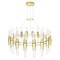 Cwi Lighting Croissant 36 Light Chandelier With Satin Gold Finish 1269P40-36-602 - alternate 2